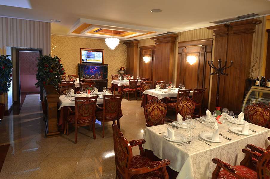 Hotel Austria Тирана Ресторан фото